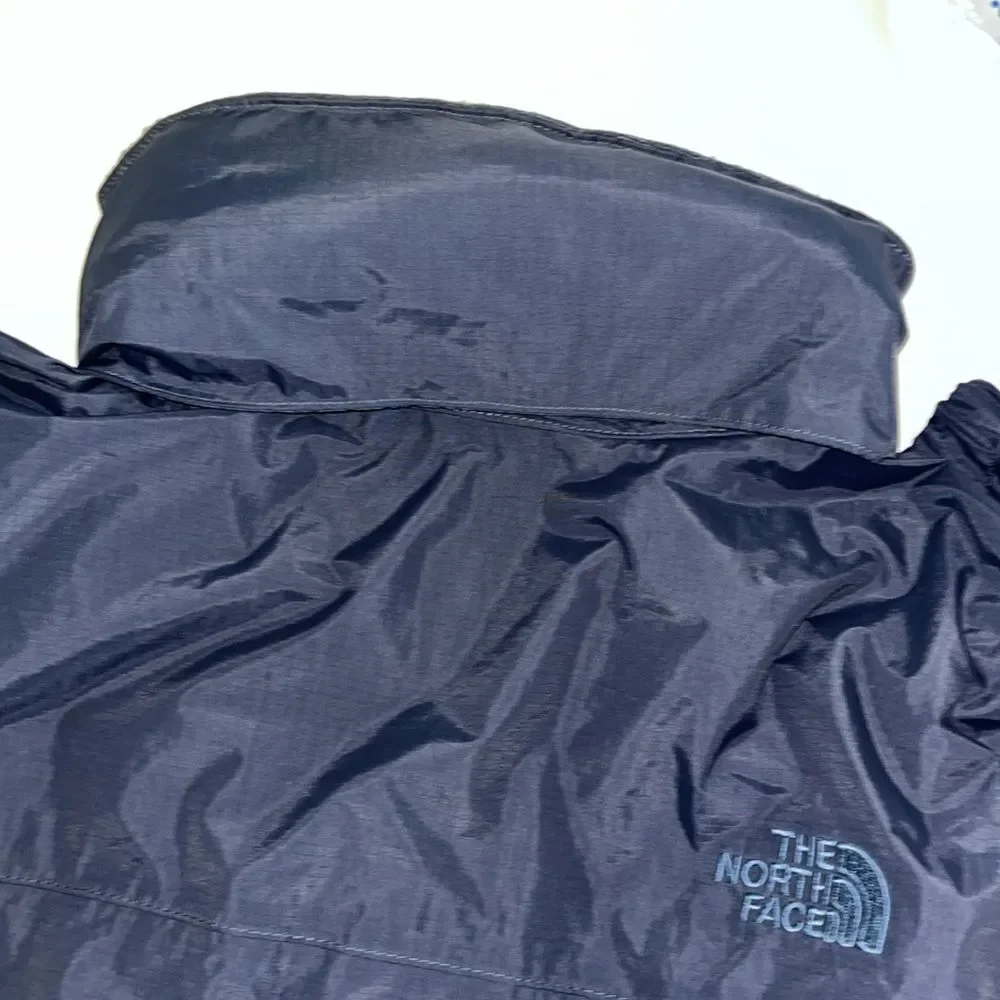 The North Face Men’s Dryvent Waterproof Hooded City Rain Parka Jacket Blue S/XL